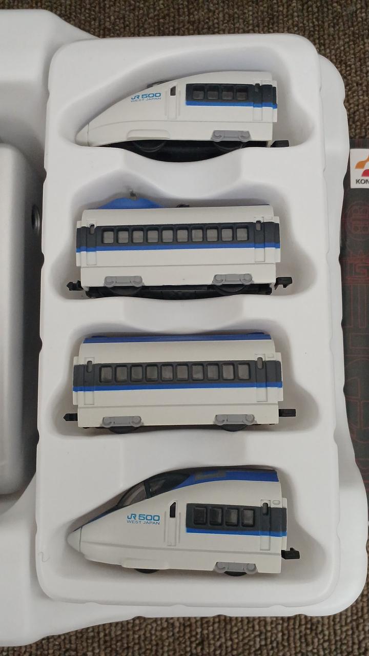 コナミ(KONAMI)|デジキュートレイン新幹線500系基本運転セット