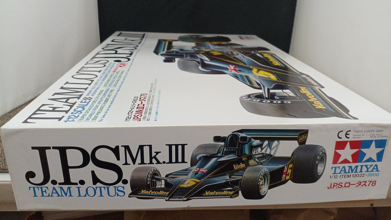 【プラモデル】タミヤ TAMIYA　J.P.S MkⅢ ロータス78 〈未組立〉 Amazon | 1/20 グランプリコレクションNo.4 J．P．S