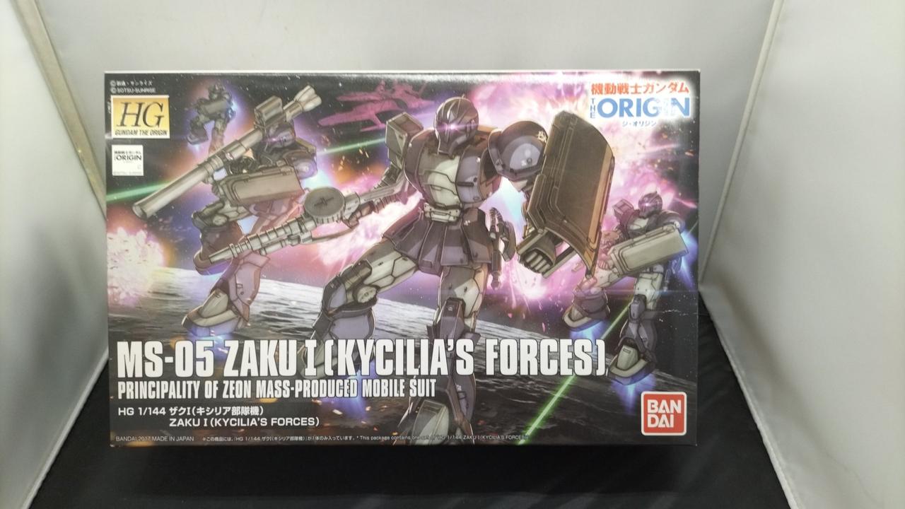 HG 1/144 MS-05 ザクI(キシリア部隊機) 機動戦士ガンダム THE