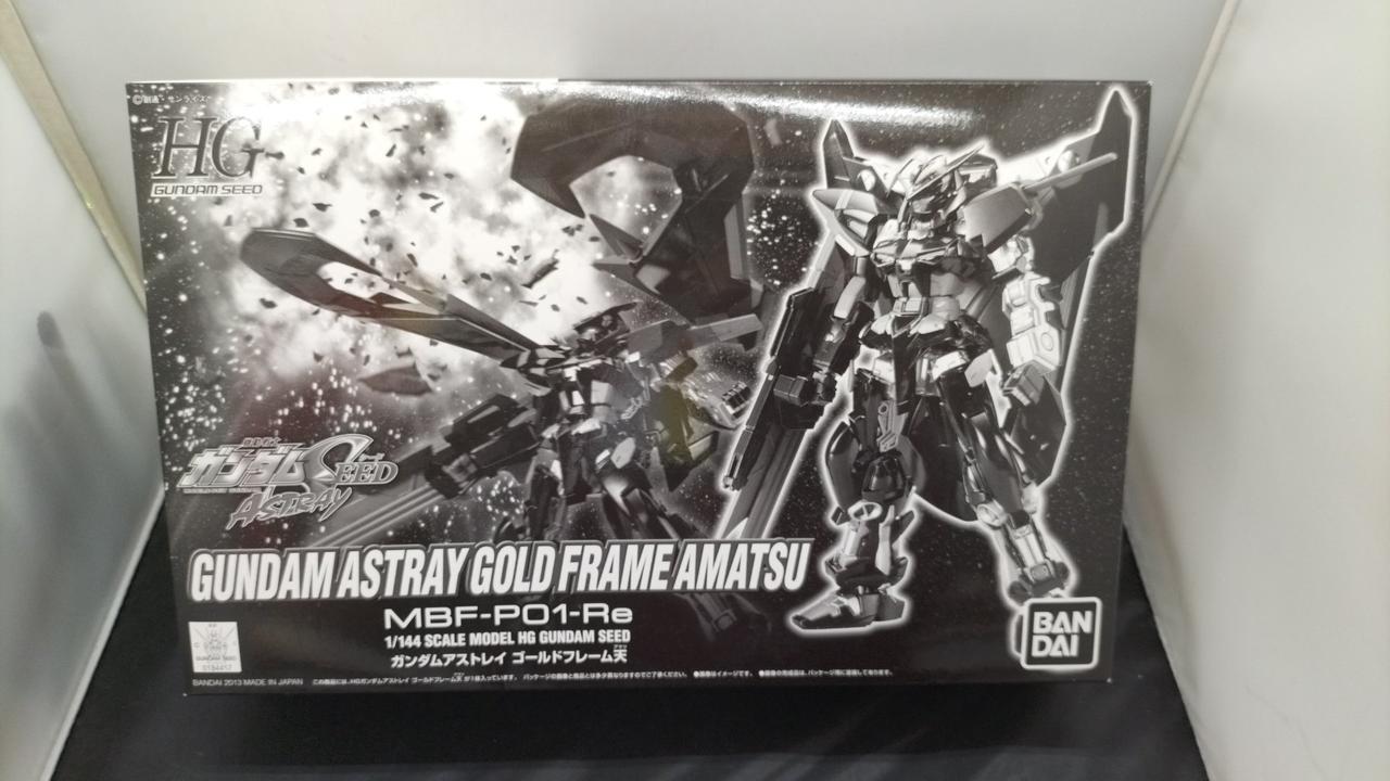 HGガンダムアストレイ ゴールドフレーム天