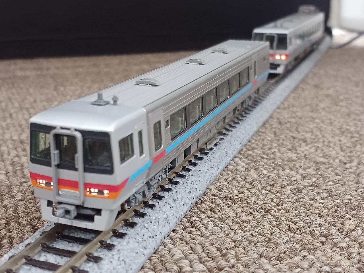 貫通先頭車前照灯点灯OK