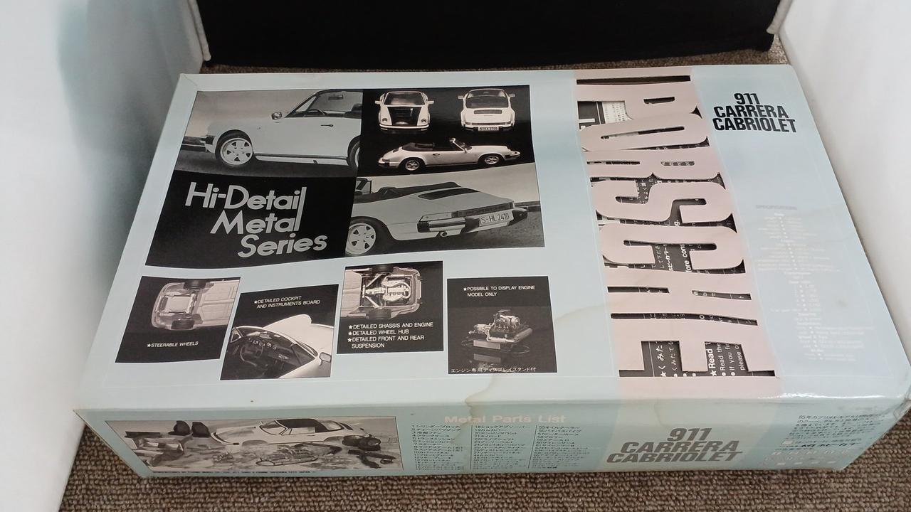 未組立 フジミ 1／24 ハイディテールメタル ポルシェ911 カブリオレ'85 Amazon.co.jp: フジミ 1/24 ポルシェ 911 カレラ 85 ハイ