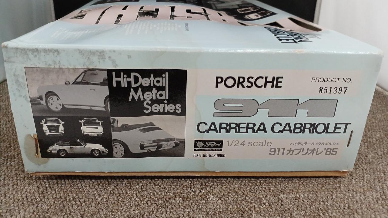 未組立 フジミ 1／24 ハイディテールメタル ポルシェ911 カブリオレ'85 61ZblPM7gpL._UF894,1000_QL80_.jpg