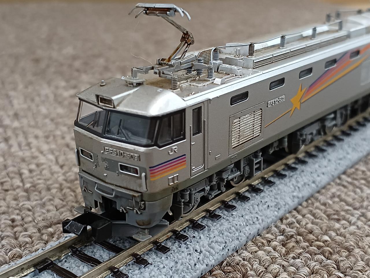 TOMIX 92409 カシオペア フルセット+EF510カシオペア色 TOMIX 92409 カシオペア フルセット+EF510カシオペア色 JR EF510