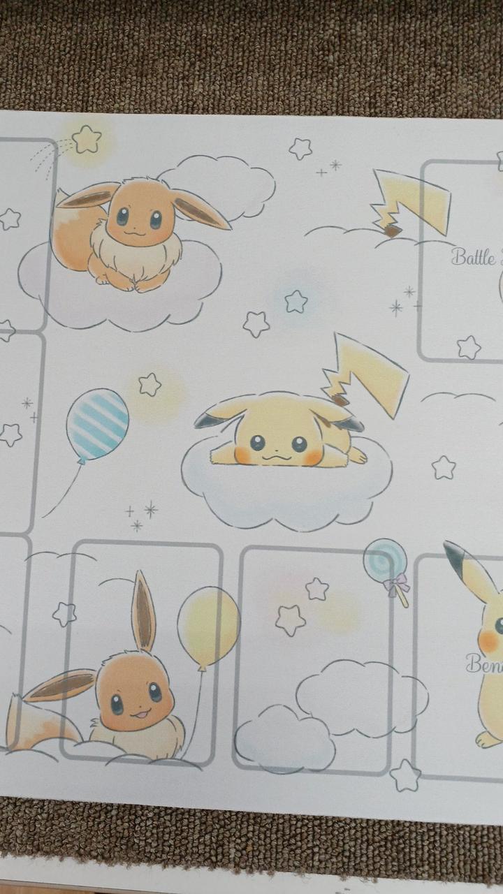 カビゴン&イーブイ　プレイマット プレイマット】イーブイ＆カビゴン | ポケ堂センターオンライン
