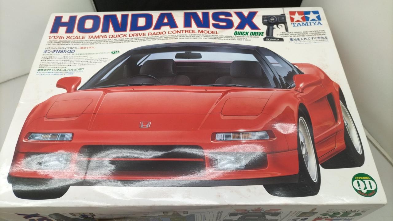1/12 TAMIYA NSX 完品 動作確認済み 速いので推奨年齢14歳～ タミヤ|1/12ホンダNSXレッド|HARDOFFオフモール（オフモ