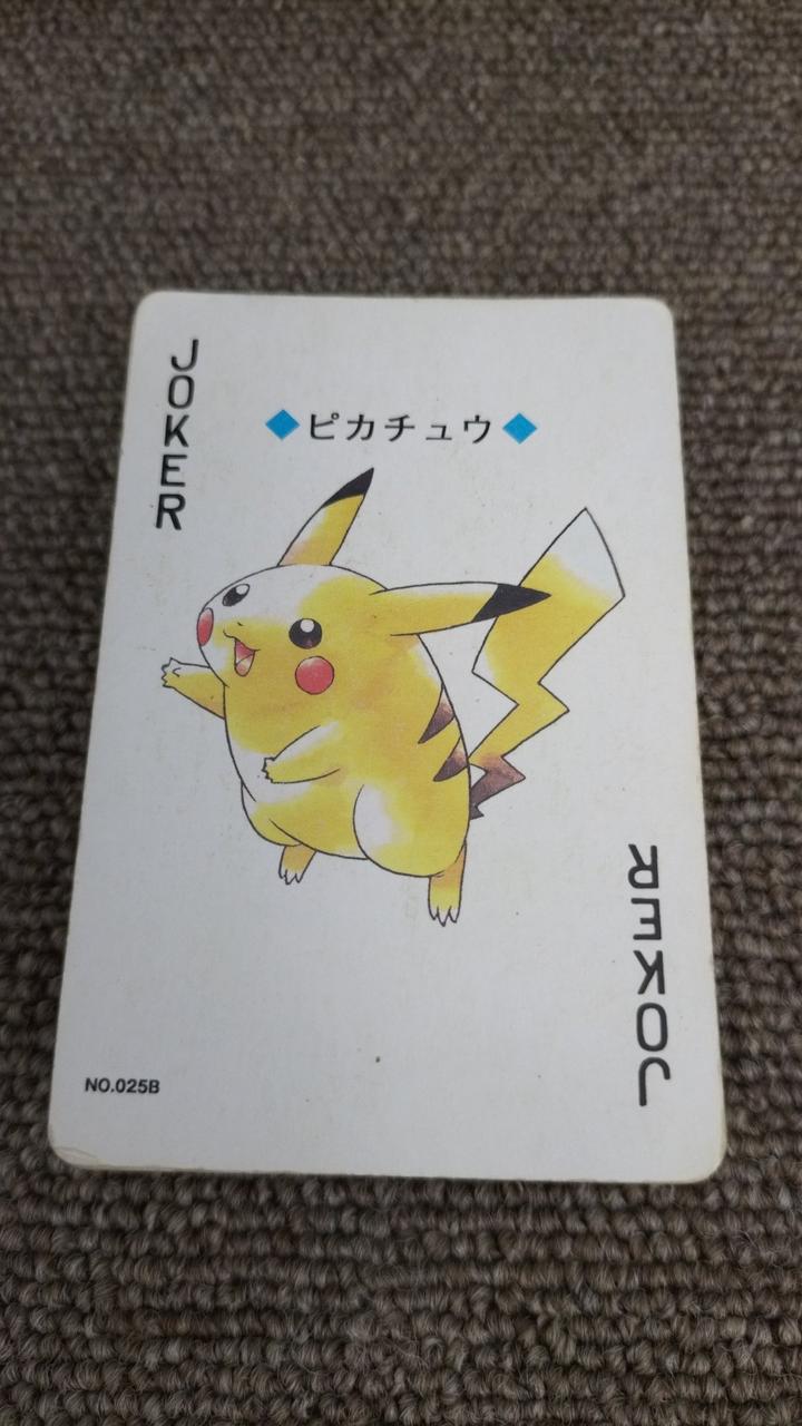 【貴重】ポケットモンスター　トランプ　54枚　初代 ポケモントランプ 初代 ポケットモンスター青 カメックス 54枚