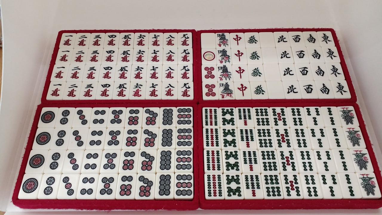 アトツーネット 麻雀牌セット 透明牌 透明牌 アトツーネット 麻雀