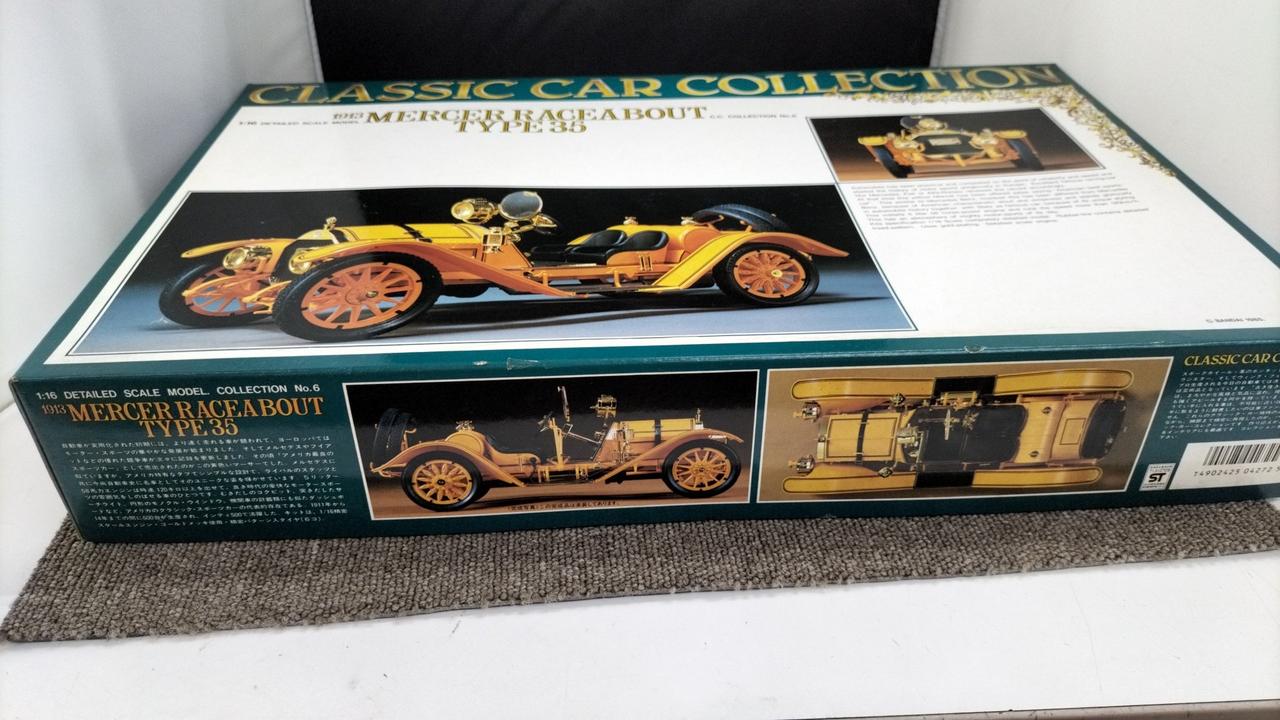 旧バンダイ マーサー・レースアバウト 1913 マーサー・レースアバウト 1/16 プラモデル - メルカリ