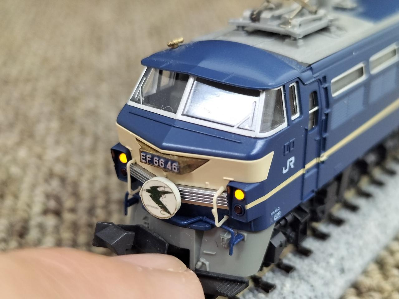 EF66 後期形 ブルートレイン 牽引機　KATO KATO EF66 0番台 後期形 ブルートレイン牽引機 品番:3090-3