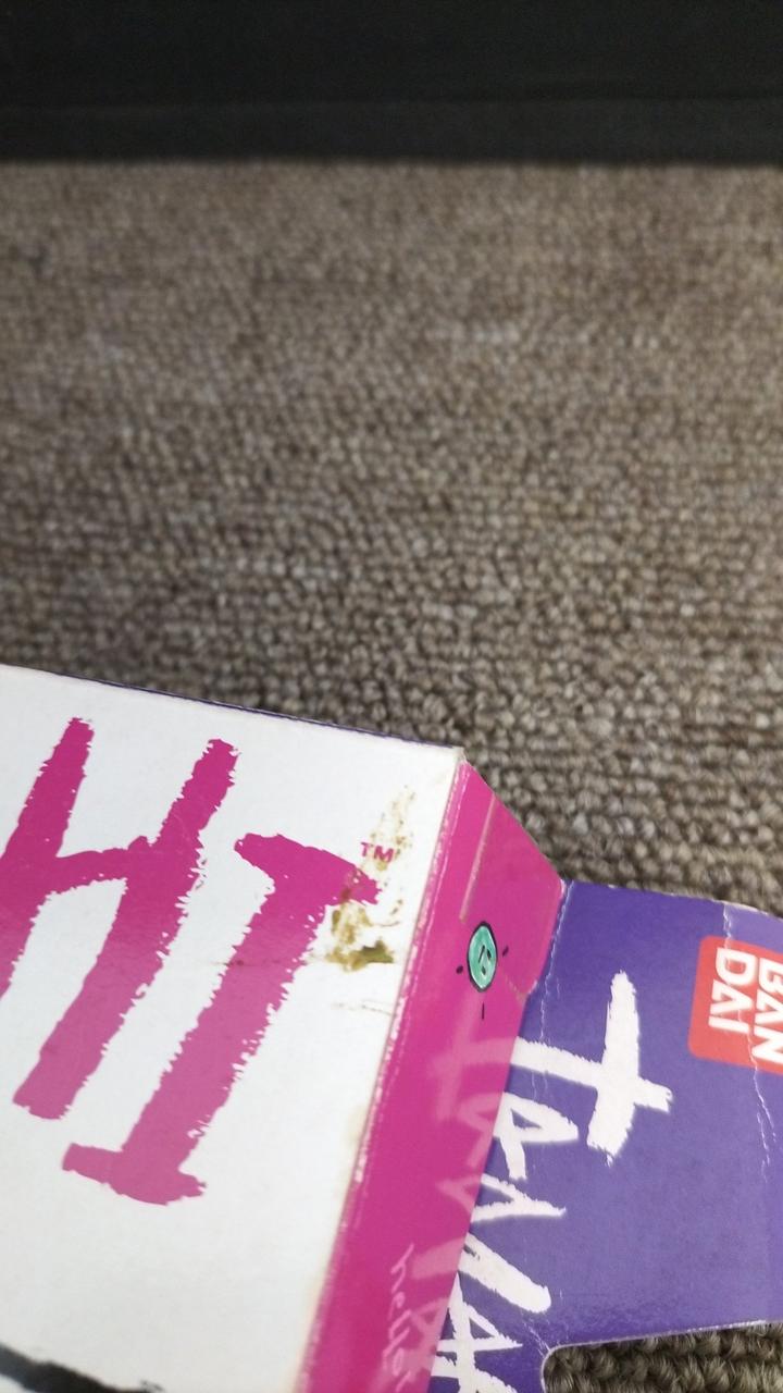 箱に汚れ有