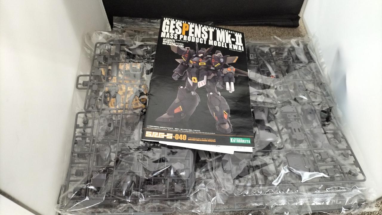 ランナー数OK。デカール欠品