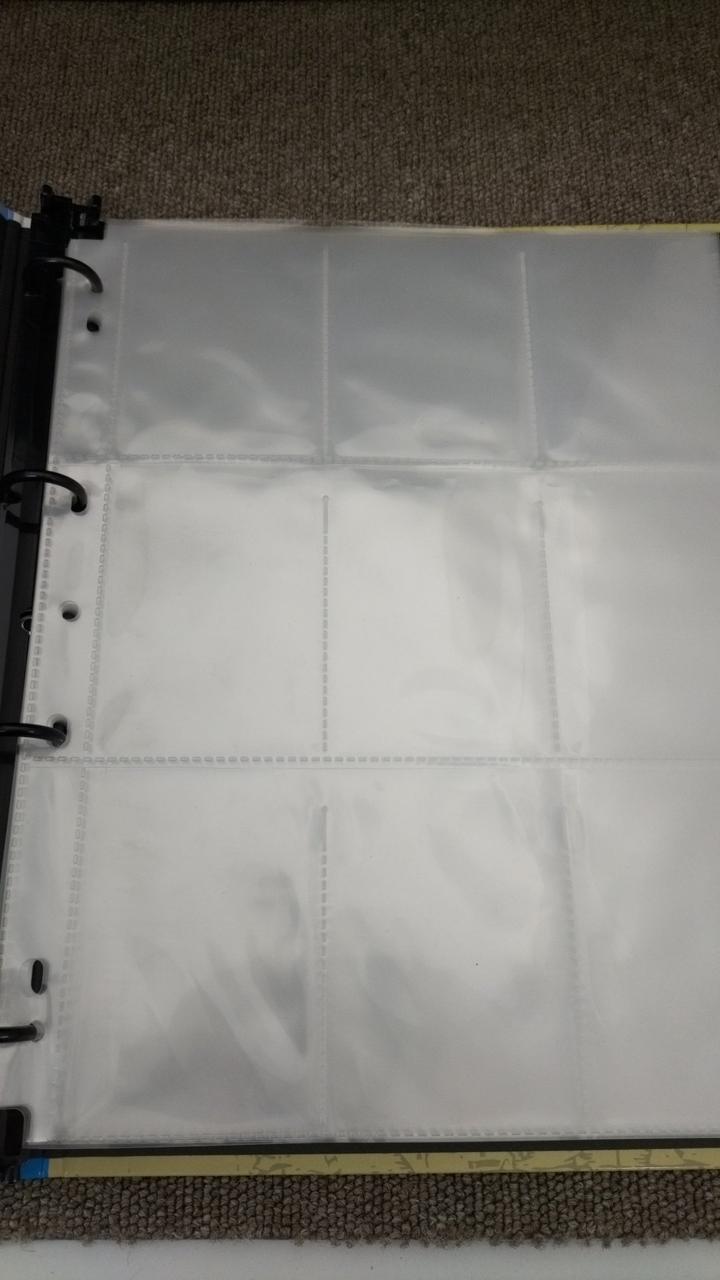 ポケットバインダー多少の使用感有