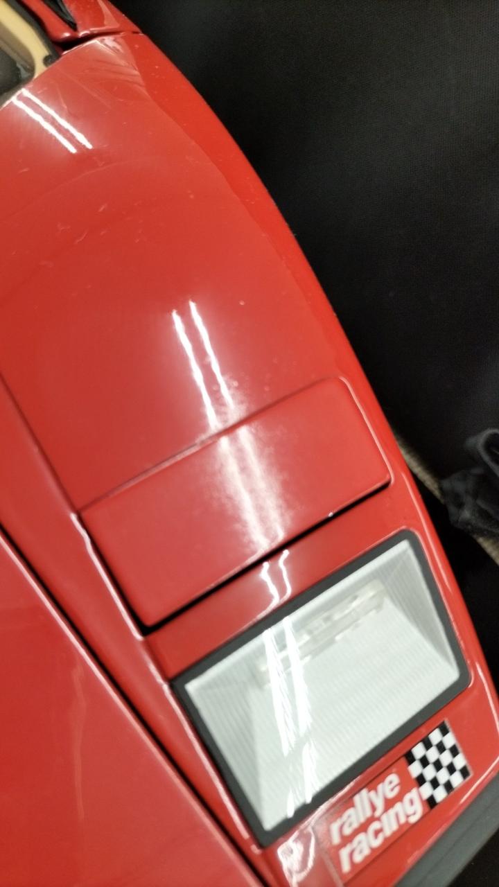 リトラクタブルライト蓋にブツブツ有