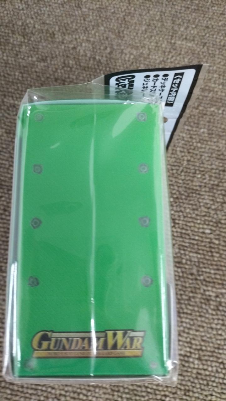 未開封 ガンダムウォー オフィシャルデッキケース＆スリーブセット 5点 未開封 ガンダムウォー オフィシャルデッキケース＆スリーブセット 5点