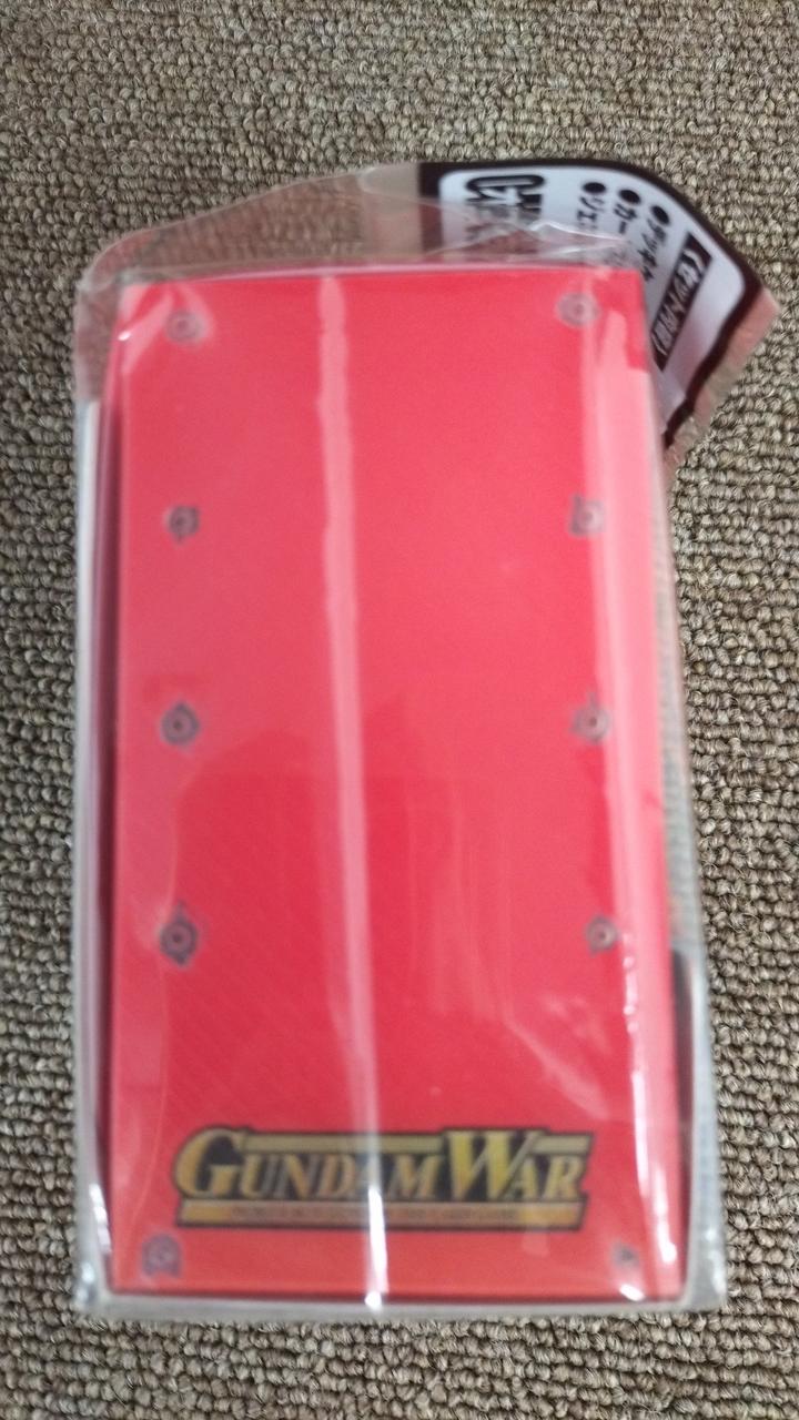 バンダイ|ガンダムウォーオフィシャルデッキケース&スリーブセット