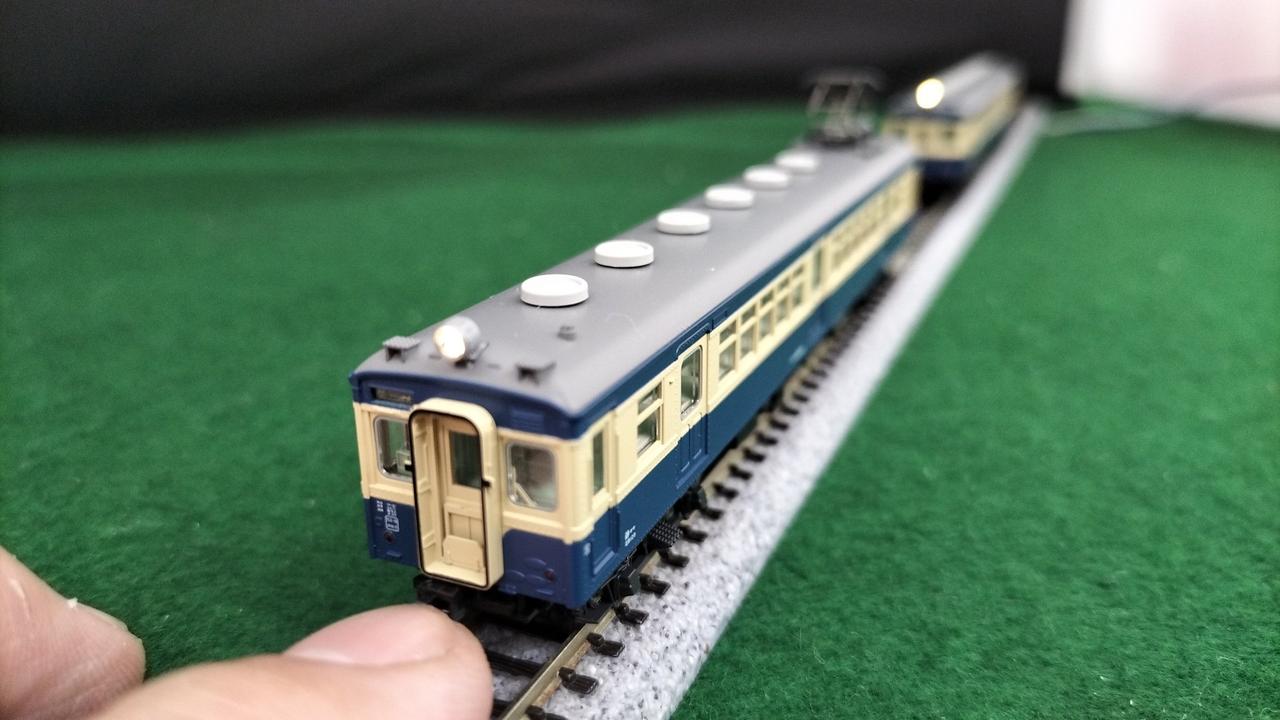 クモハ60片側運転台前照灯点灯OK