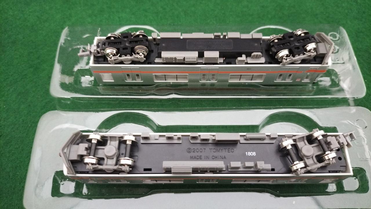 動力ユニット、車輪、カプラー交換済