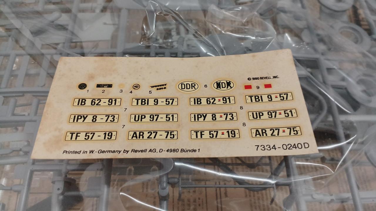 経年劣化によるデカール性能の保証無し