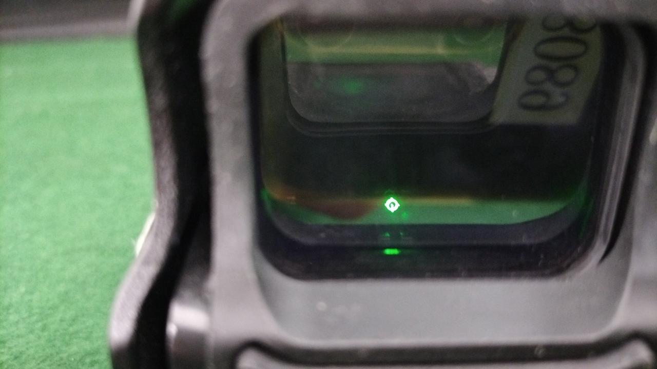 サイトグリーン点灯OK