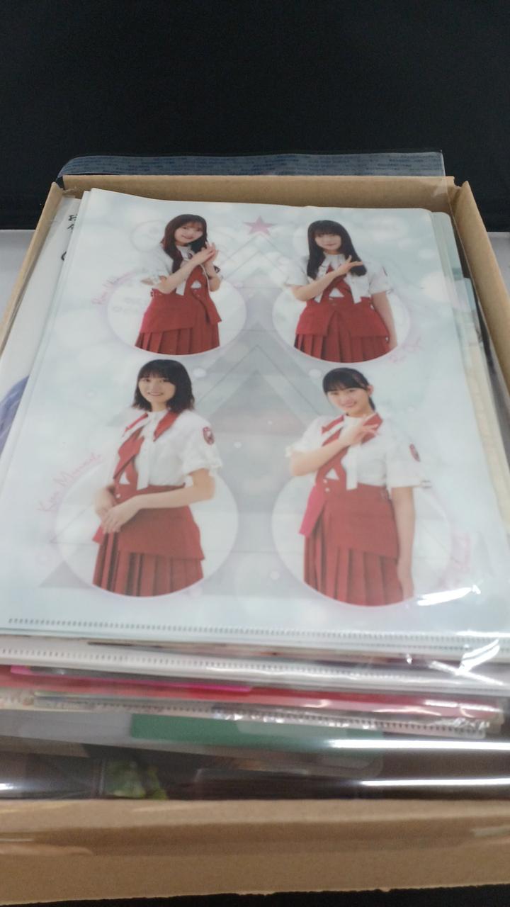 グラドル多めのファイル、下敷きセットです