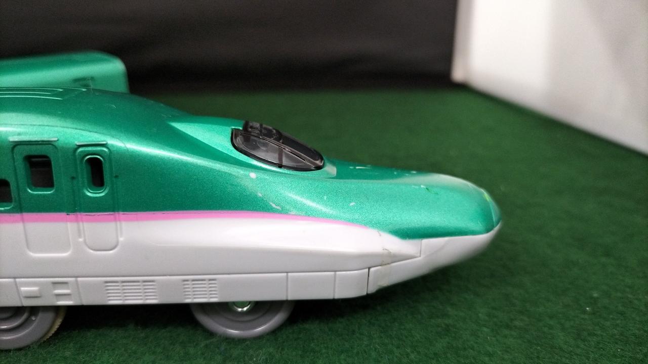 先頭車キズ汚れあり