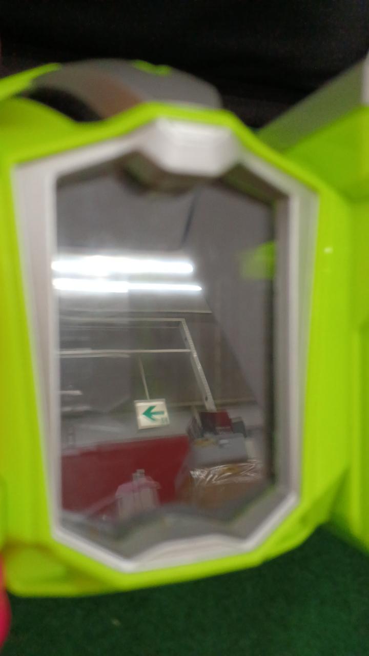 クリアー部キズ有