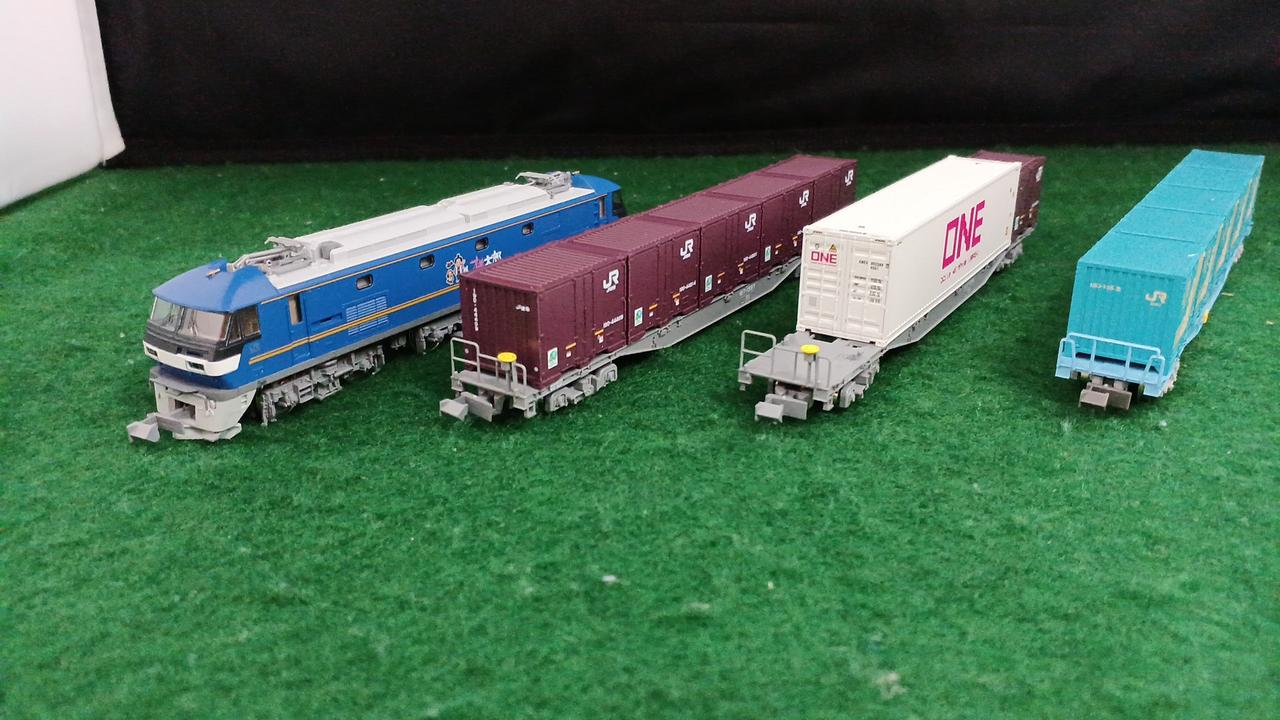 カトー(KATO)|Nゲージスターターセット EF210コンテナ列車|【ハード