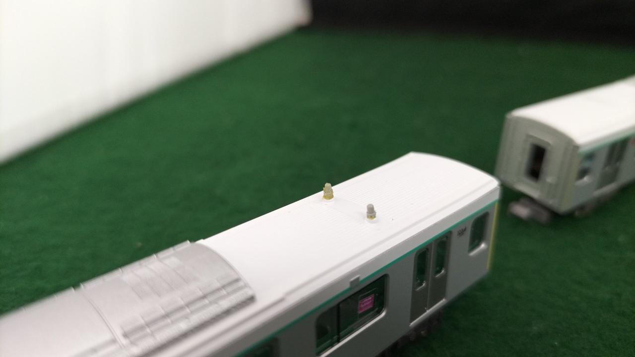 Wi-Fiアンテナ接着剤はみ出し跡有