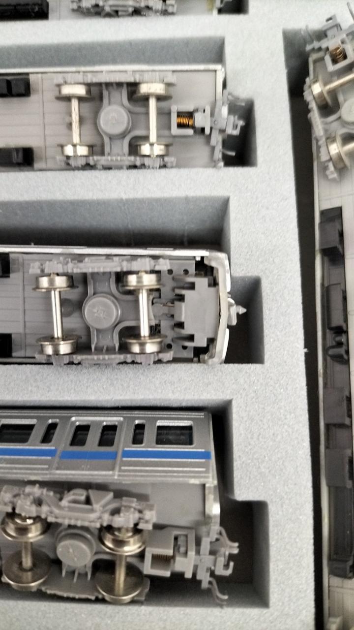 中間先頭車BMTNカプラー密連線バネ式