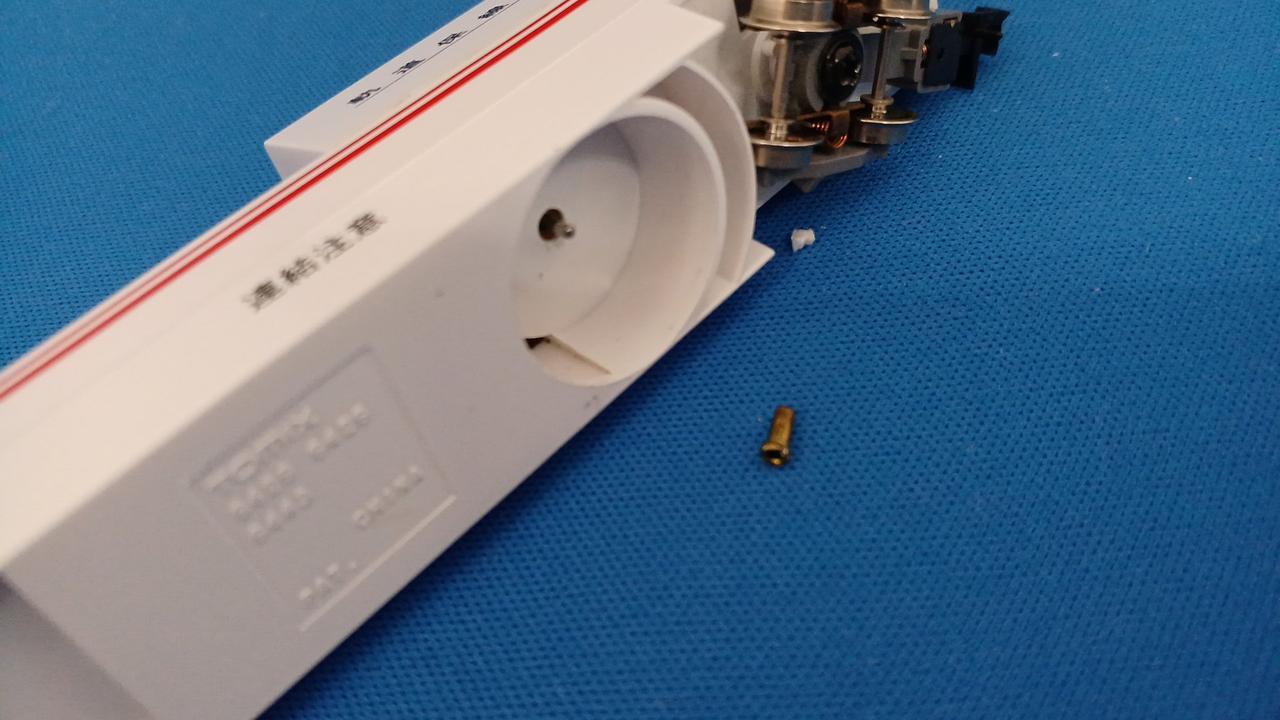 清掃用モーター軸スリーブ外れやすいです