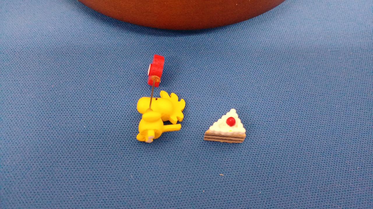 ウッドストック、ケーキ破損有