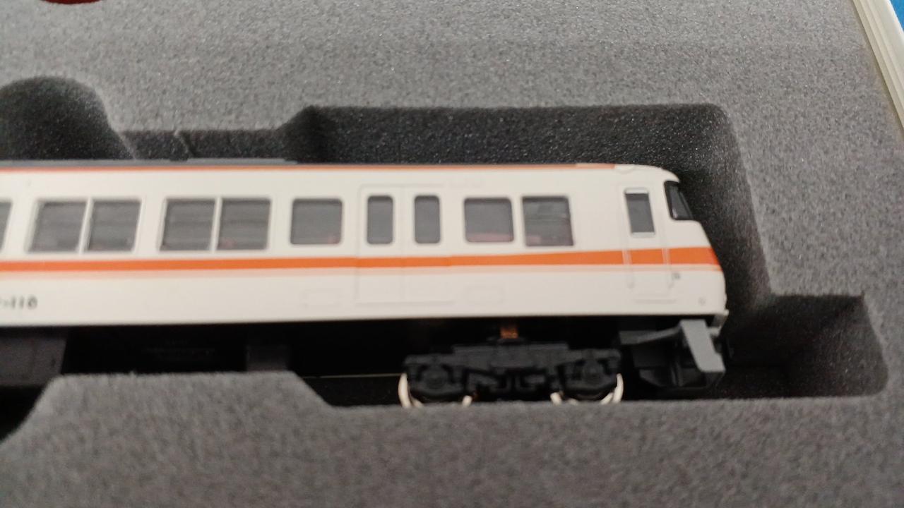 クハ117-110台車交換有