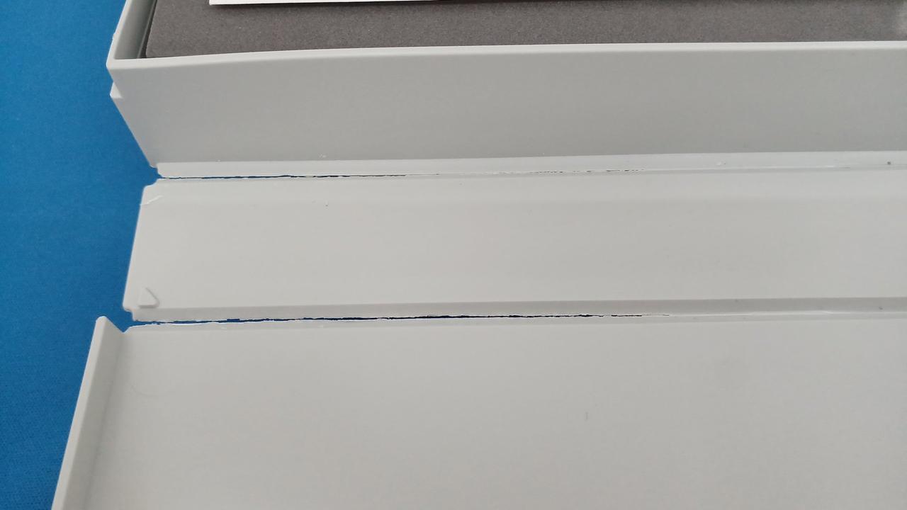 基本セットブックケースヒンジ傷み有