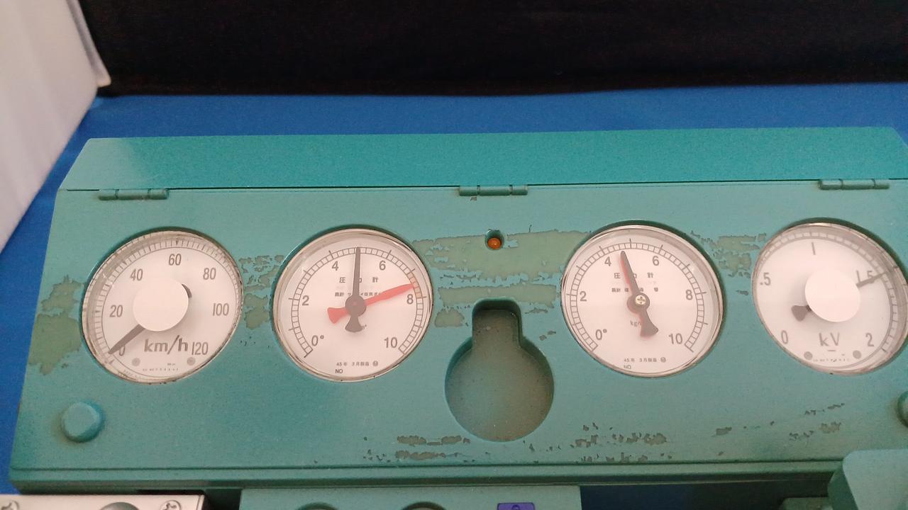 計器コンソール色剥げ有