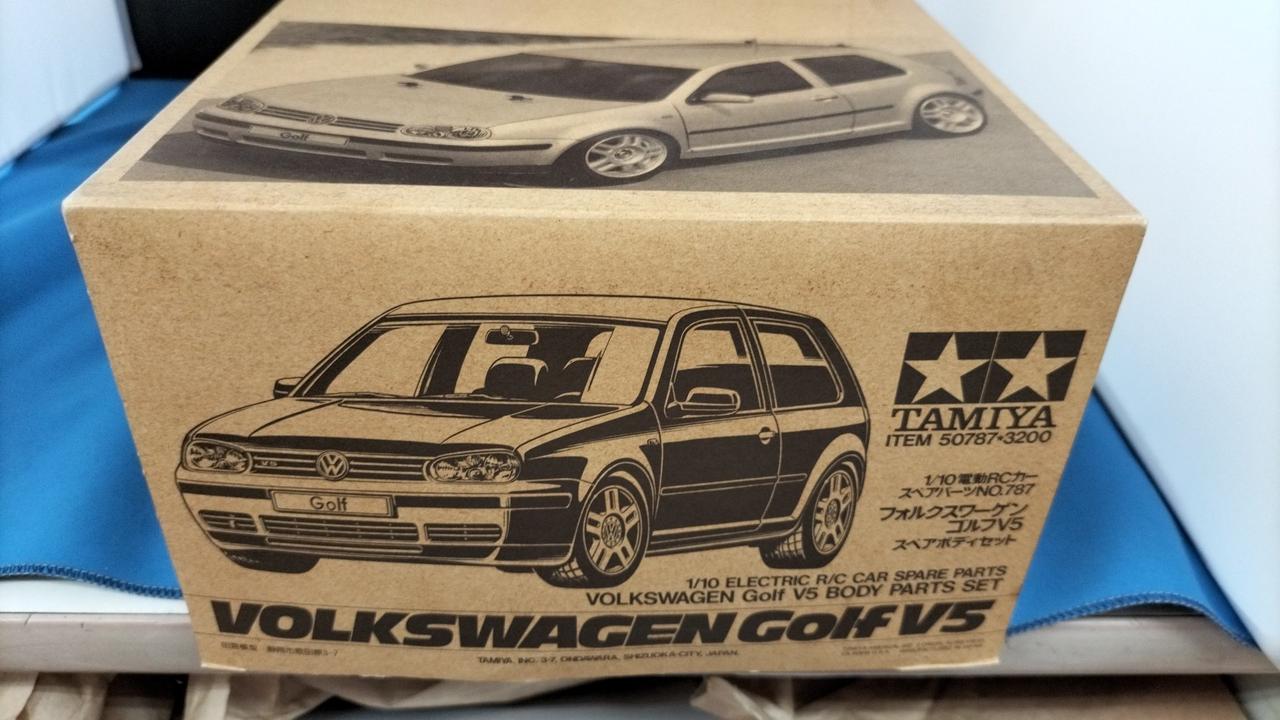 タミヤ ＲＣ フォルクスワーゲン ゴルフ ＶＲ６ スペアボディセット タミヤ SP.1706 1/10RC フォルクスワーゲン ゴルフII GTI 16V ラリー