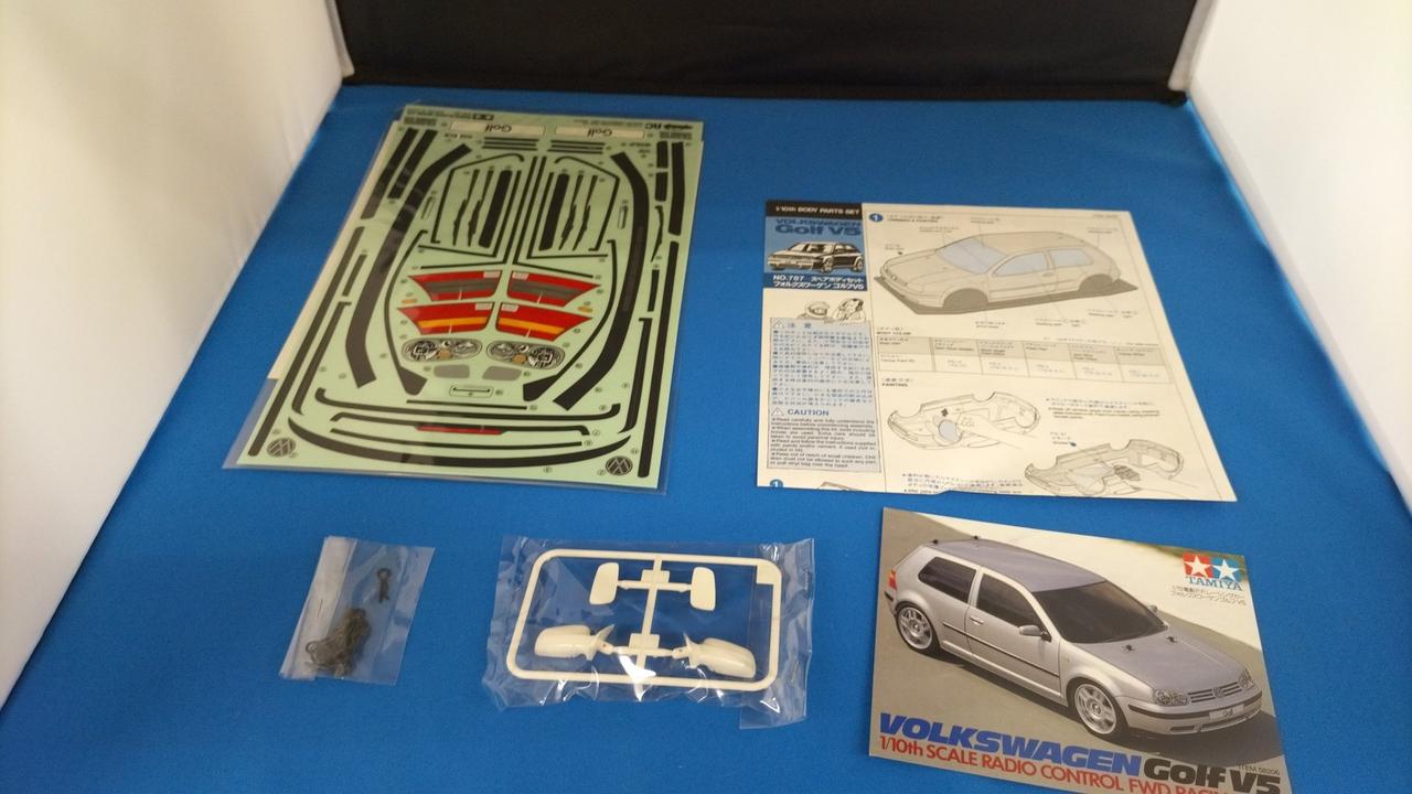 タミヤ ＲＣ フォルクスワーゲン ゴルフ ＶＲ６ スペアボディセット タミヤ SP.1706 1/10RC フォルクスワーゲン ゴルフII GTI 16V ラリー
