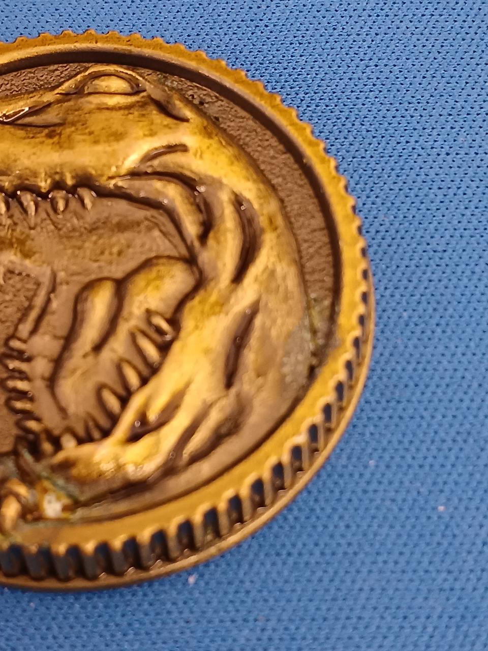 メダル錆有