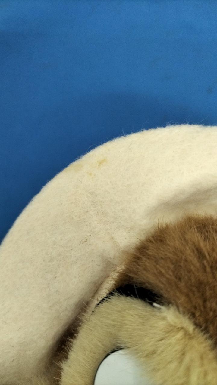 帽子汚れ有
