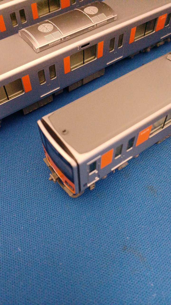 先頭車アンテナ欠品