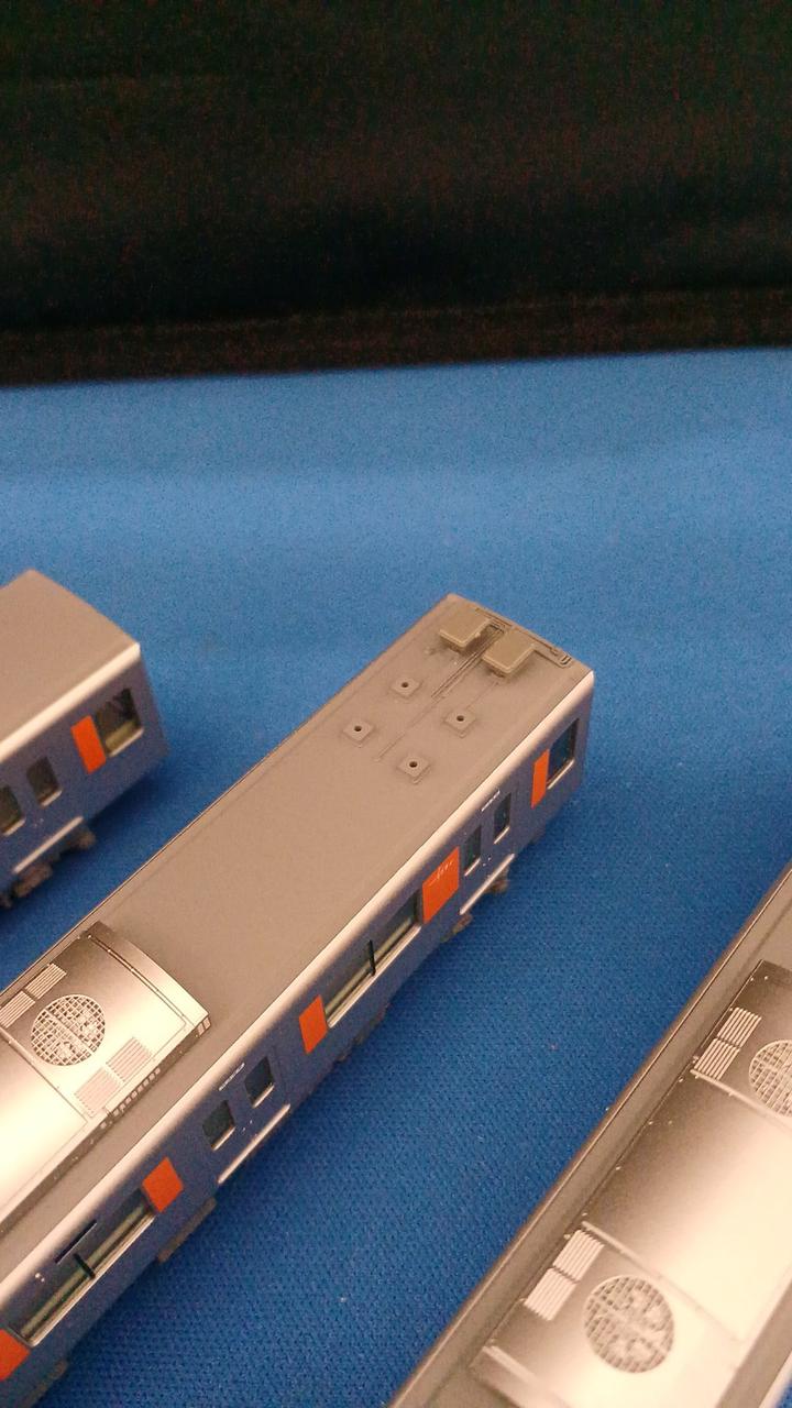 増結セットAの9号車パンタ欠品