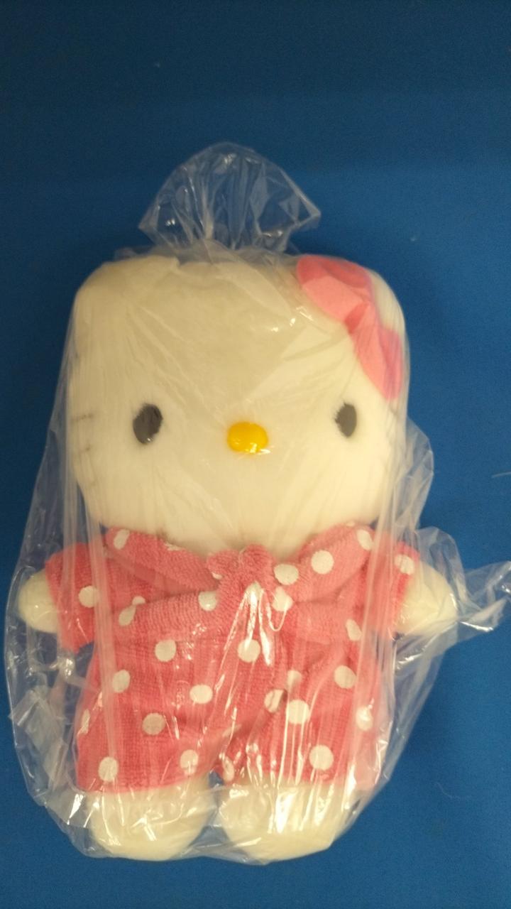 SANRIO|水玉バスローブハローキティぬいぐるみ|【ハードオフ公式通販