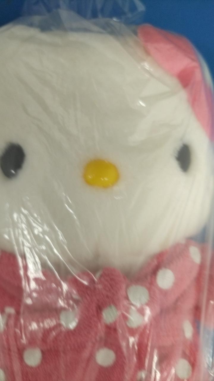 SANRIO|水玉バスローブハローキティぬいぐるみ|【ハードオフ公式通販