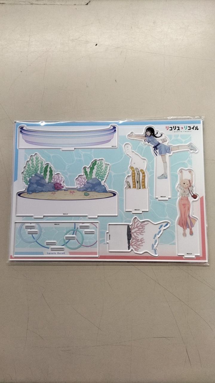 リコリスリコイル　ジオラマアクリルスタンド