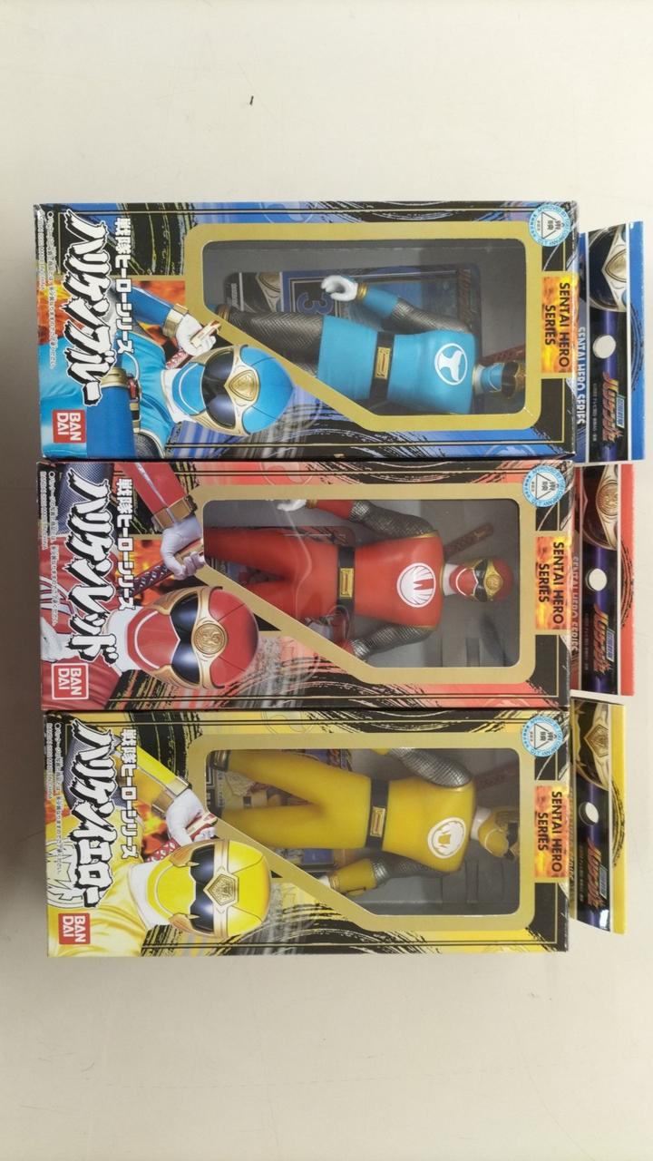 ハリケンジャーソフビ 3体セット