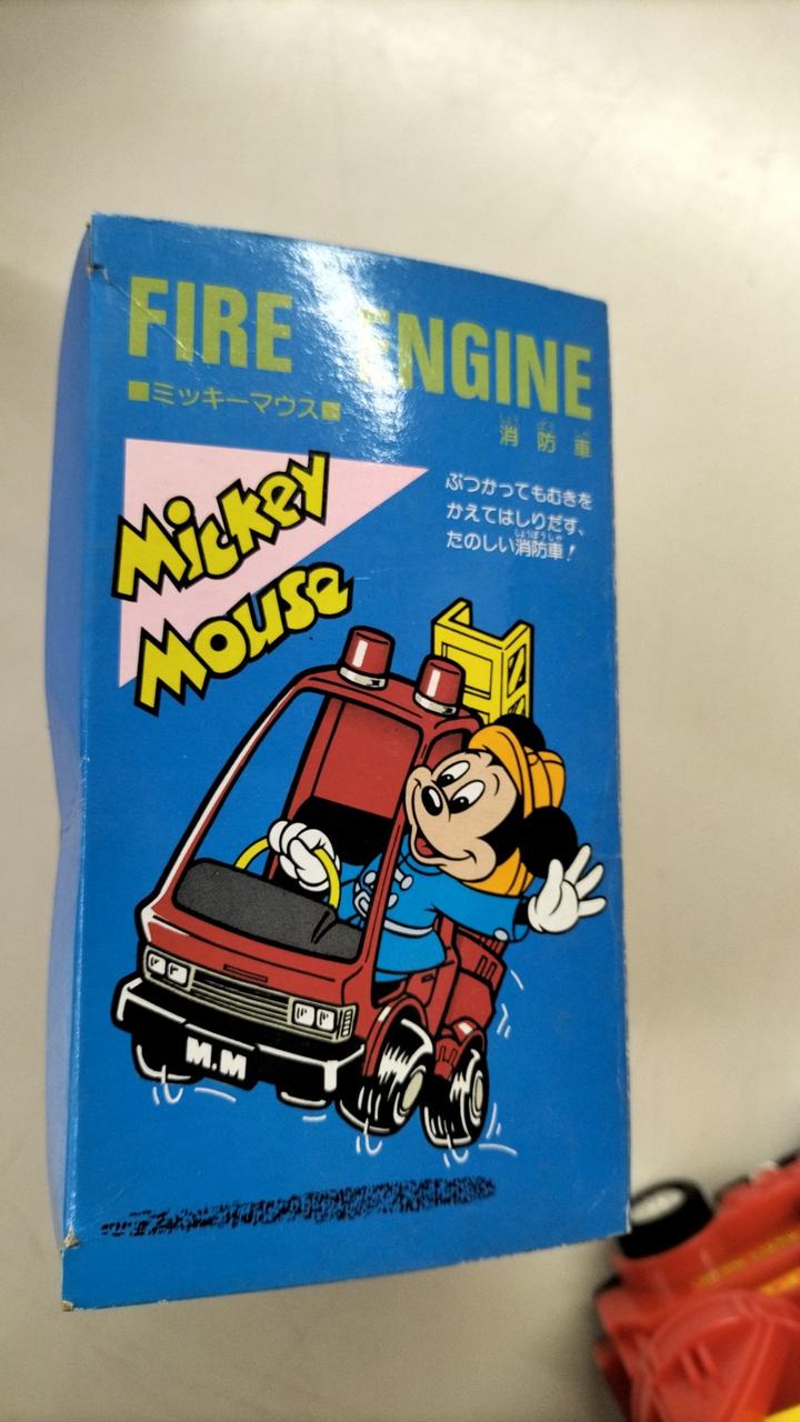 東京ディズニーランド ミッキーマウス 消防車 東京ディズニーランド