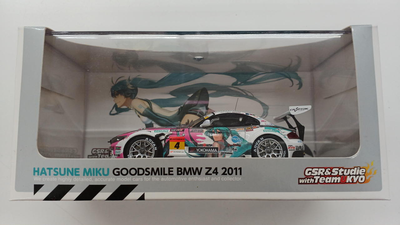 エ*ス様 【現状品】 初音ミク グッドスマイルカンパニー 1/43 BMW Z4 Amazon.co.jp: 1/43 初音ミク GOODSMILE BMW Z4 2011 セパン初