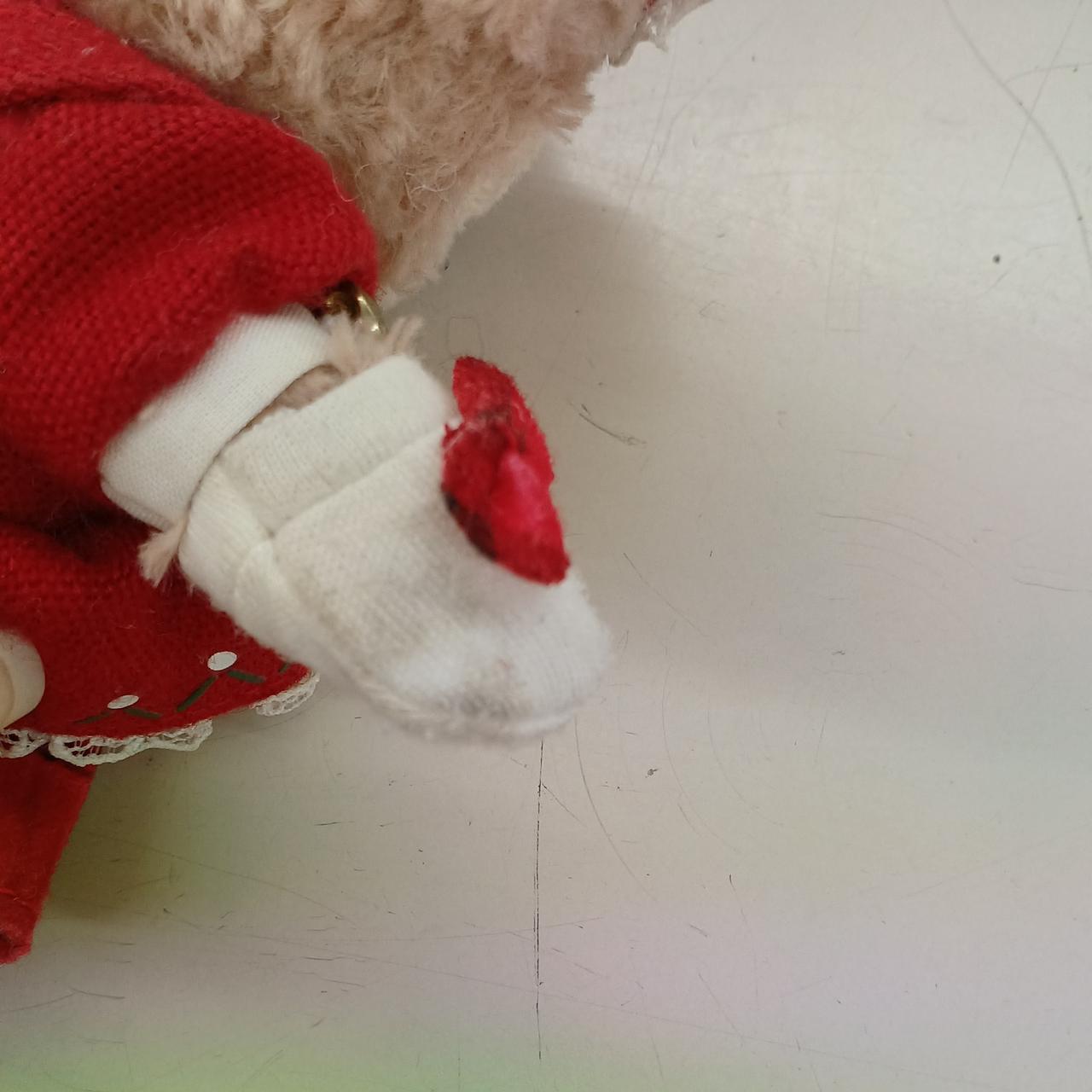 両手袋汚れがあります