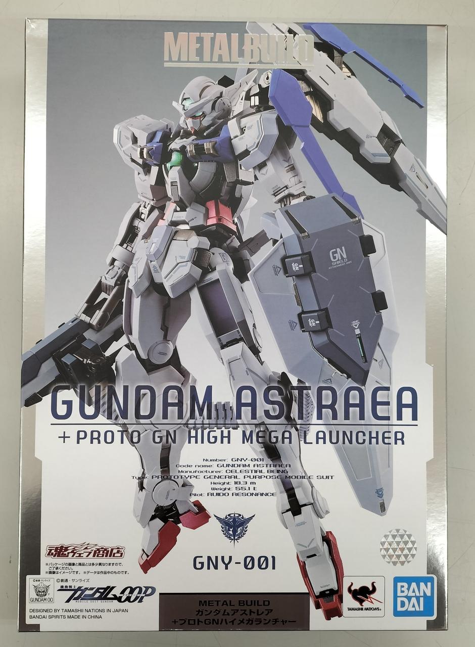 BANDAI - 【開封品】LBUILD ガンダムアストレア+プロトGNハイメガランチャー ガンダム00」外伝から“ガンダムアストレア”、オリジナル武装で