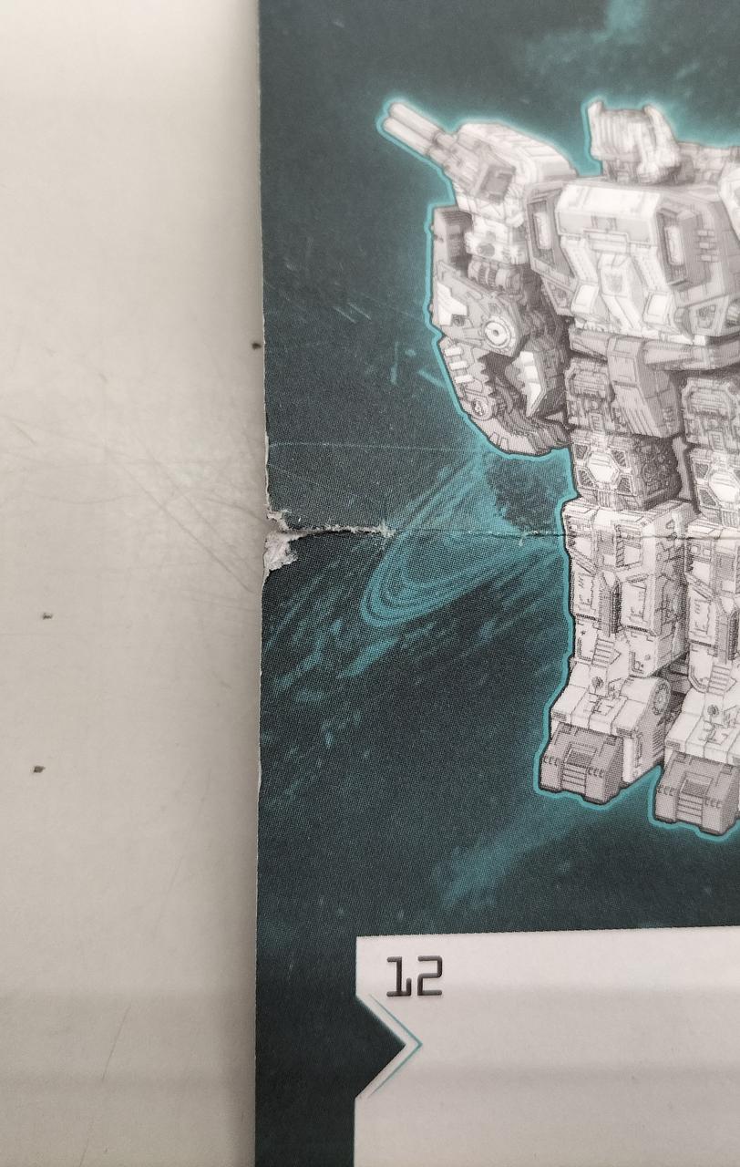 説明書破れあり